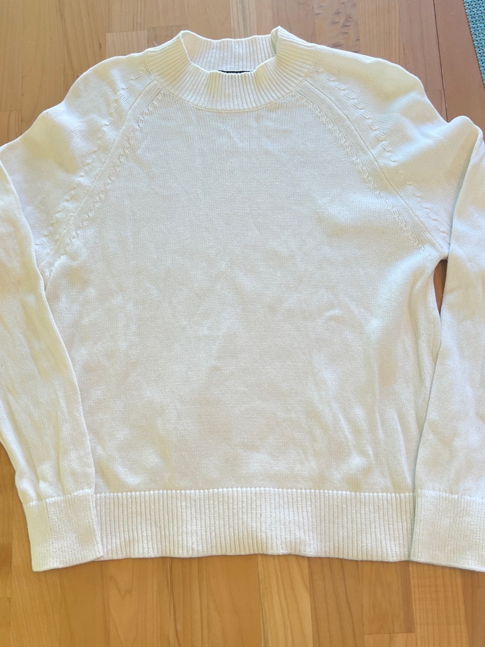 Quince Cream Crewneck Sweater
